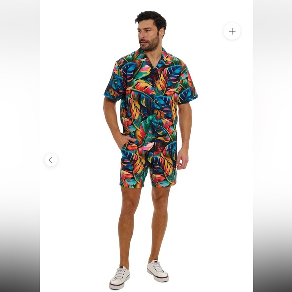 NWT ROBERT GRAHAM TOUCAN SHORT SLEEVE BUTTON DOWN SHIRT - Picture 2 of 8